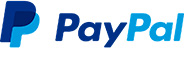 Wir akzeptieren Zahlungen per Paypal
